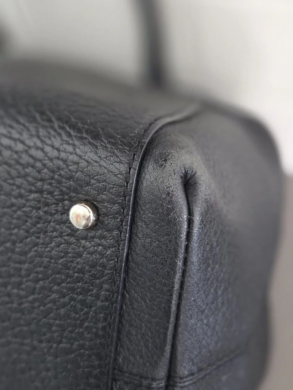 Authentic Kate Spade New York Southport Avenue SLOAN Black Leather Satchel Purse